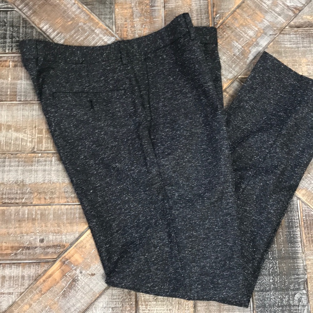 Topman Charcoal Fleck pants. Size 34S.